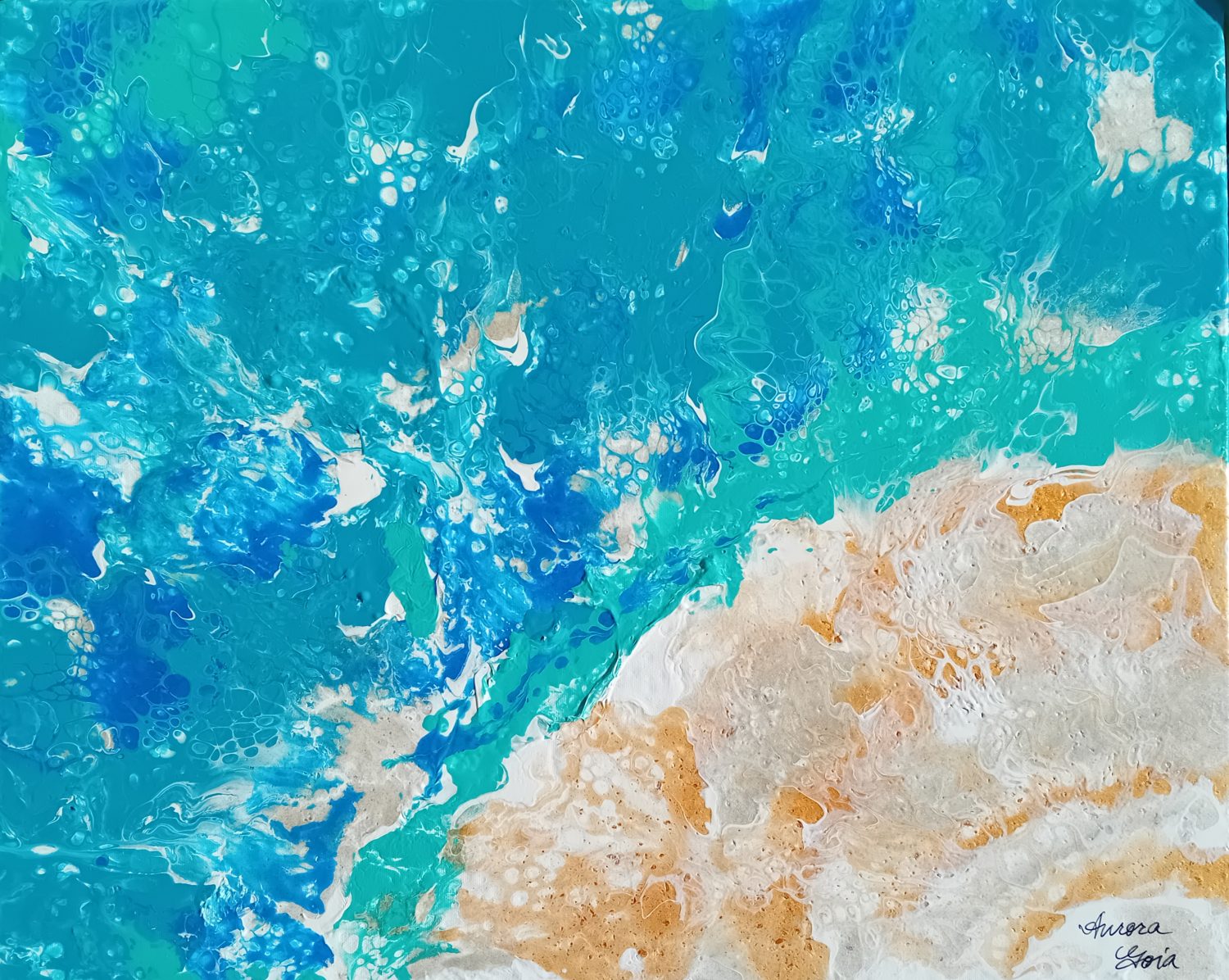 Fluid Art Painting